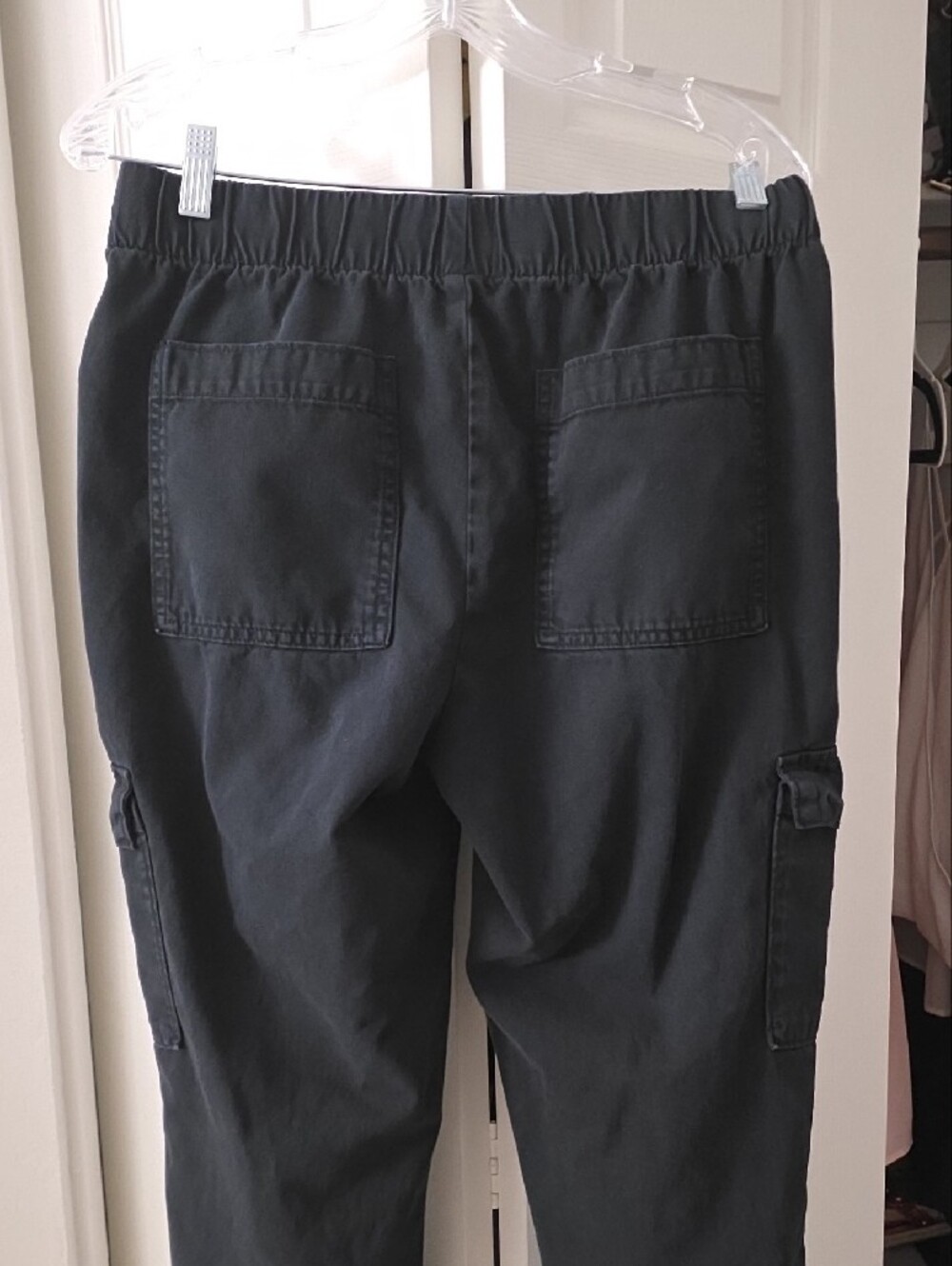 GAP Men’s Dark Navy Cargo Pants Sz M - Picture 5 of 8